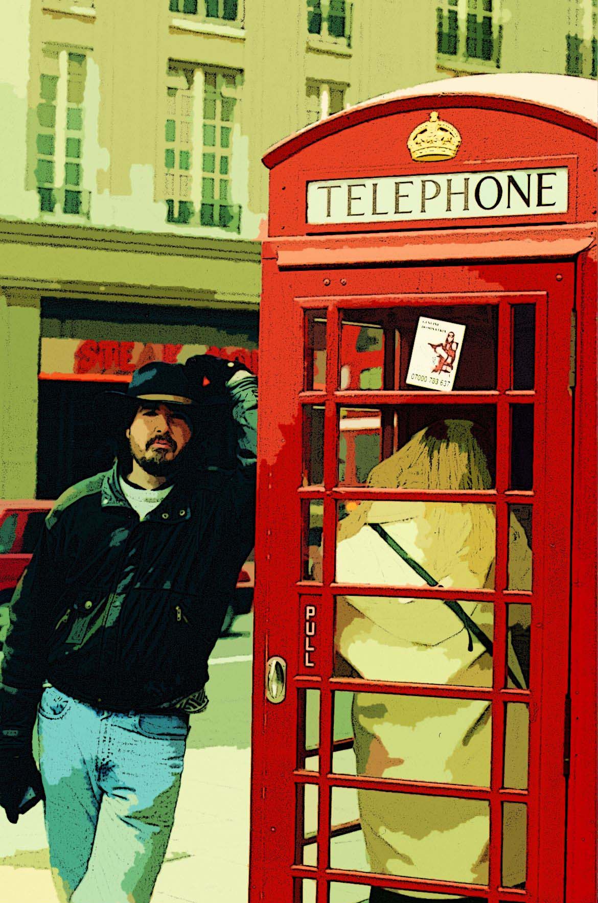 Geoff in London - Phonebox